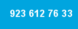 923 612 76 33 923 612 76 33